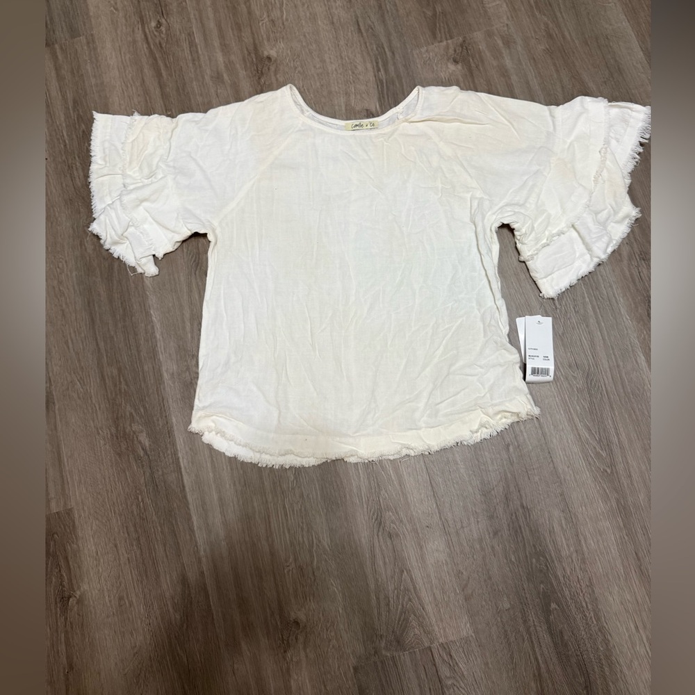 Camille & Co NWT BLOUSE IVORY